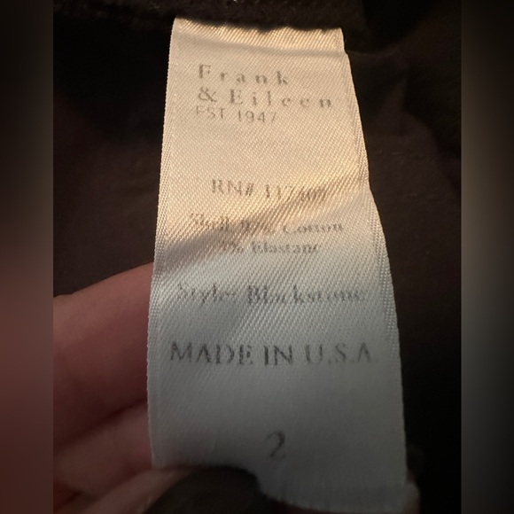 BLACKSTONE Frank &Eileen, Italian Performance Twill size 2 crop - Picture 5 of 11